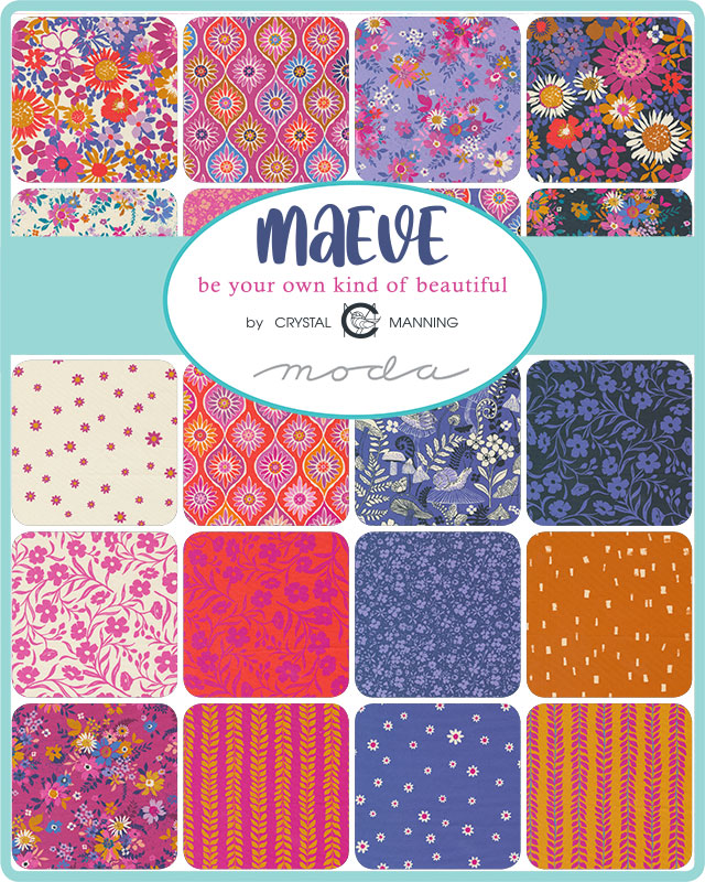 Maeve by Crystal Manning - Fat Quarter Bundle 11930AB