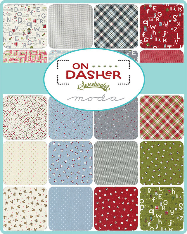 On Dasher by Sweetwater : Mini Charm Pack