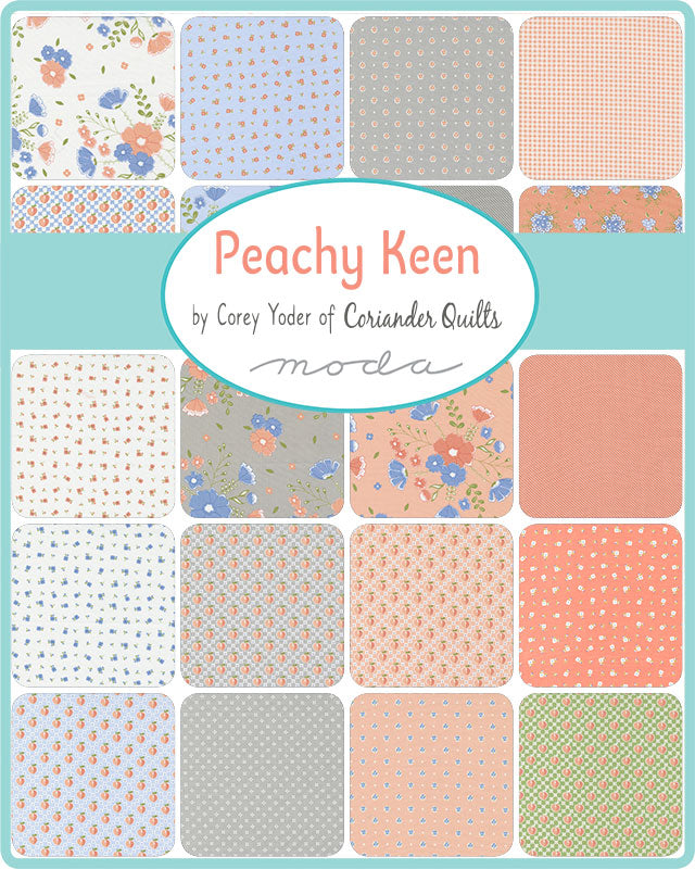 Peachy Keen par Corey Yoder - Bleu 29173 15