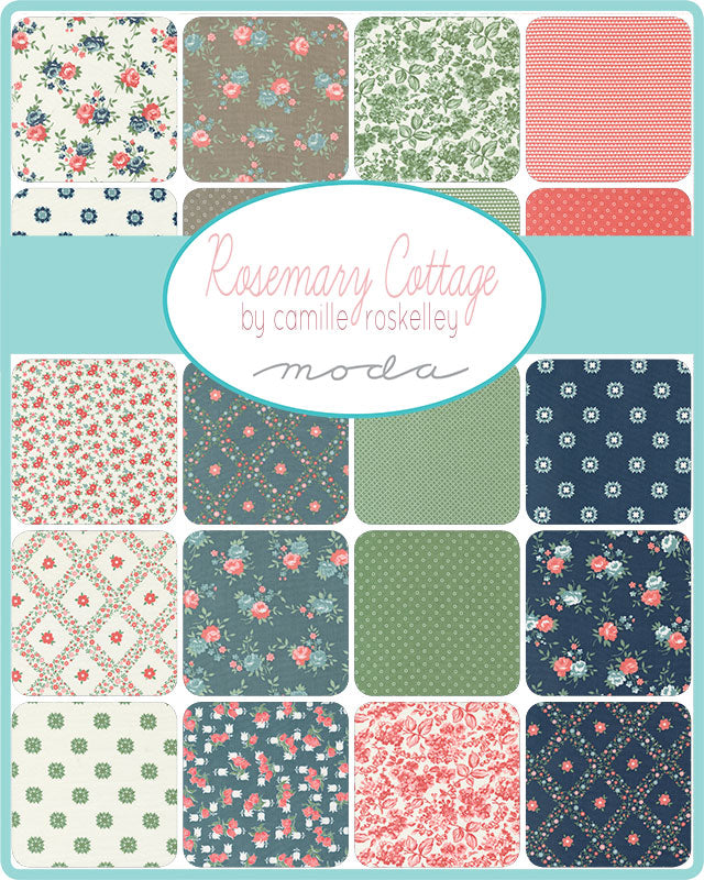 Rosemary Cottage by Camille Roskelly- Charm Pack 55310PP (Estimated Ship Date Oct. 2024)