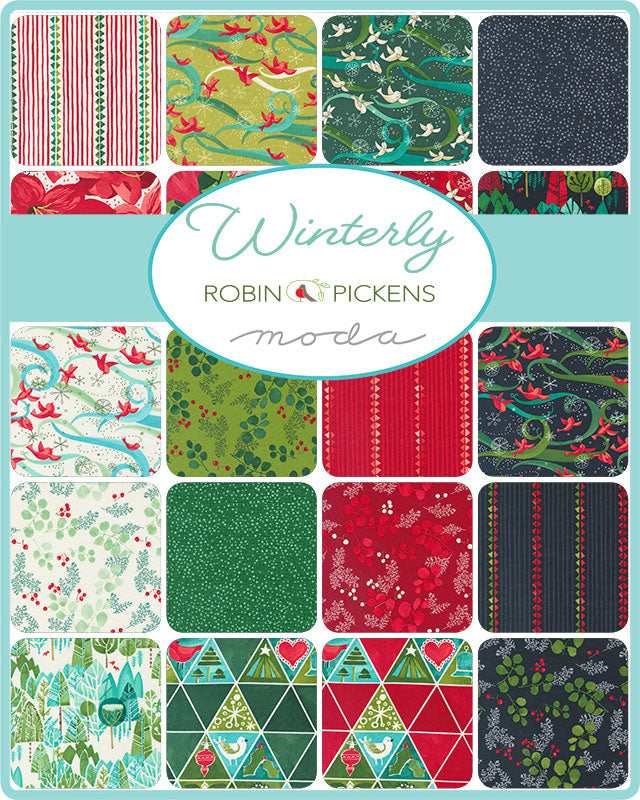 Winterly by Robin Pickens : Christmas Panel