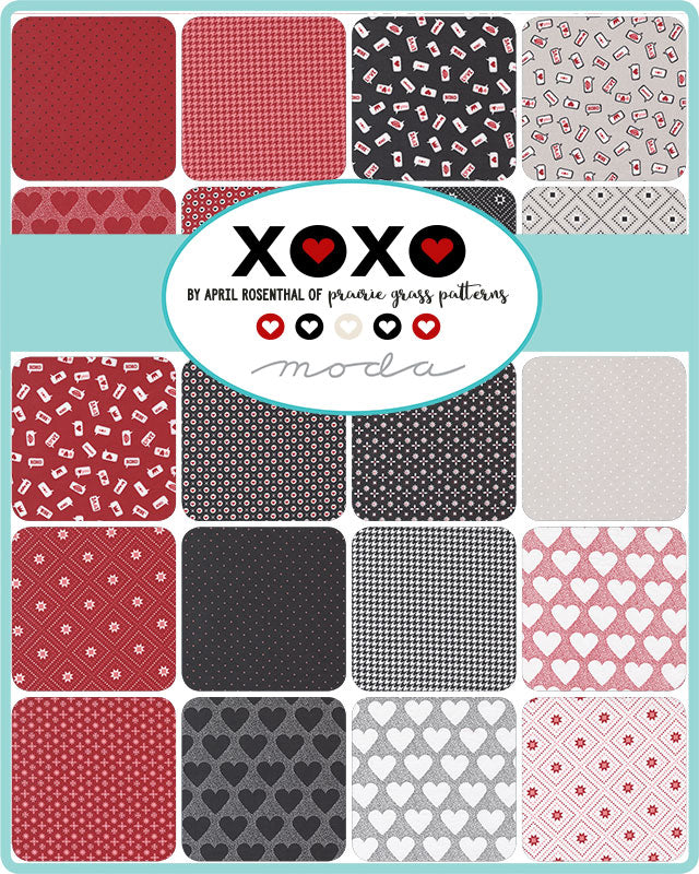 XOXO by April Rosenthal : Houndstooth Ink Lace 24145 12