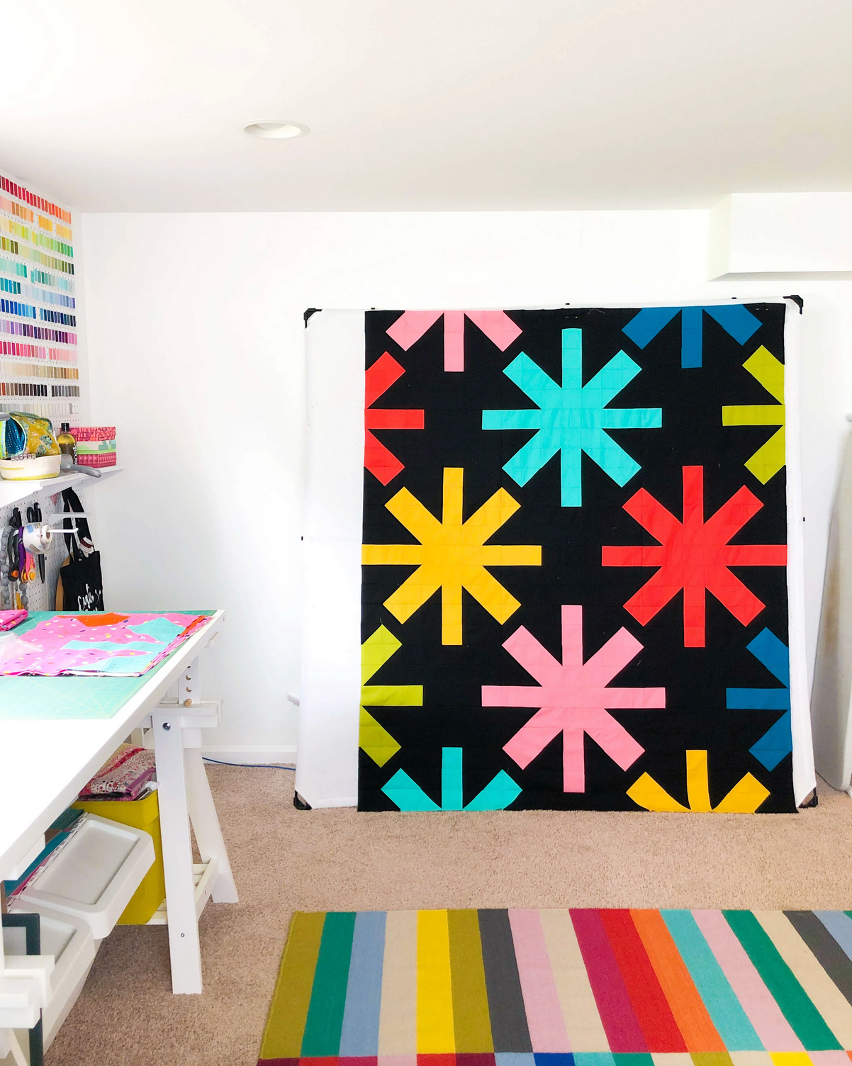 Asterisks Quilt Pattern by Modern Handcraft