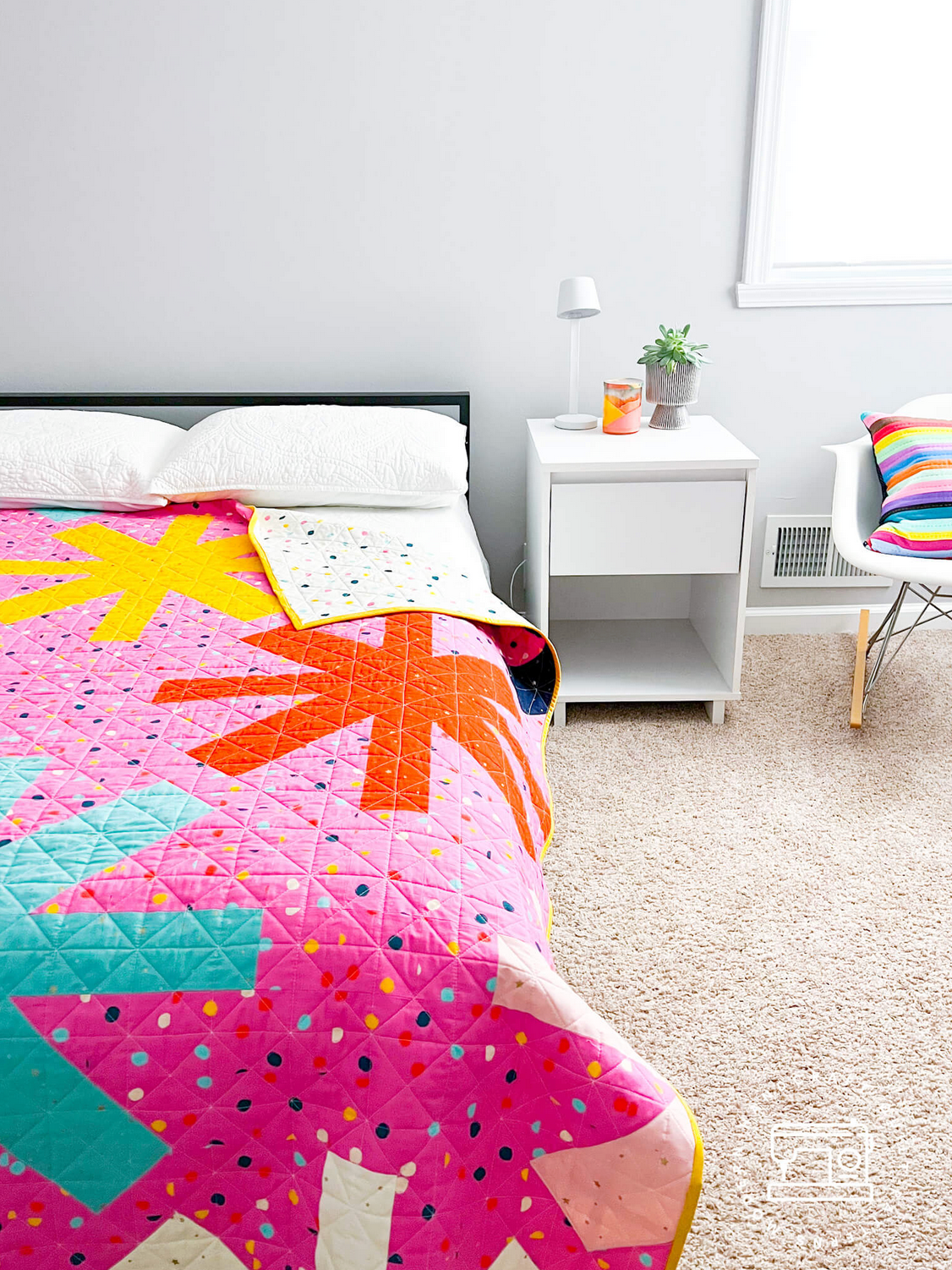 Asterisks Quilt Pattern by Modern Handcraft