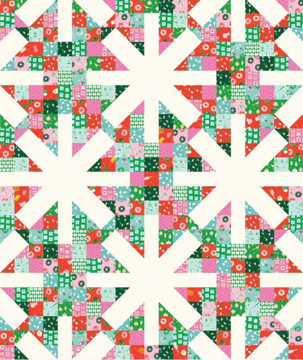 Asterisks Quilt Pattern by Modern Handcraft