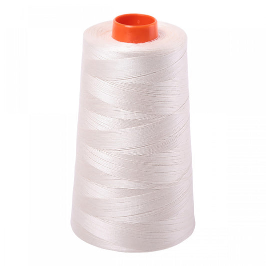 Aurifil : Mako Cotton Thread 50wt 6452 yds - Silver White # MK50CO230- Special Order