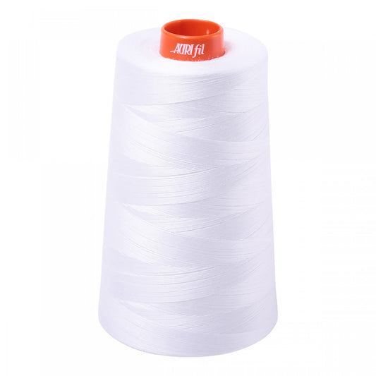 Aurifil : Mako Cotton Thread 50wt 6452yds - White # MK50CO2024 - Special Order