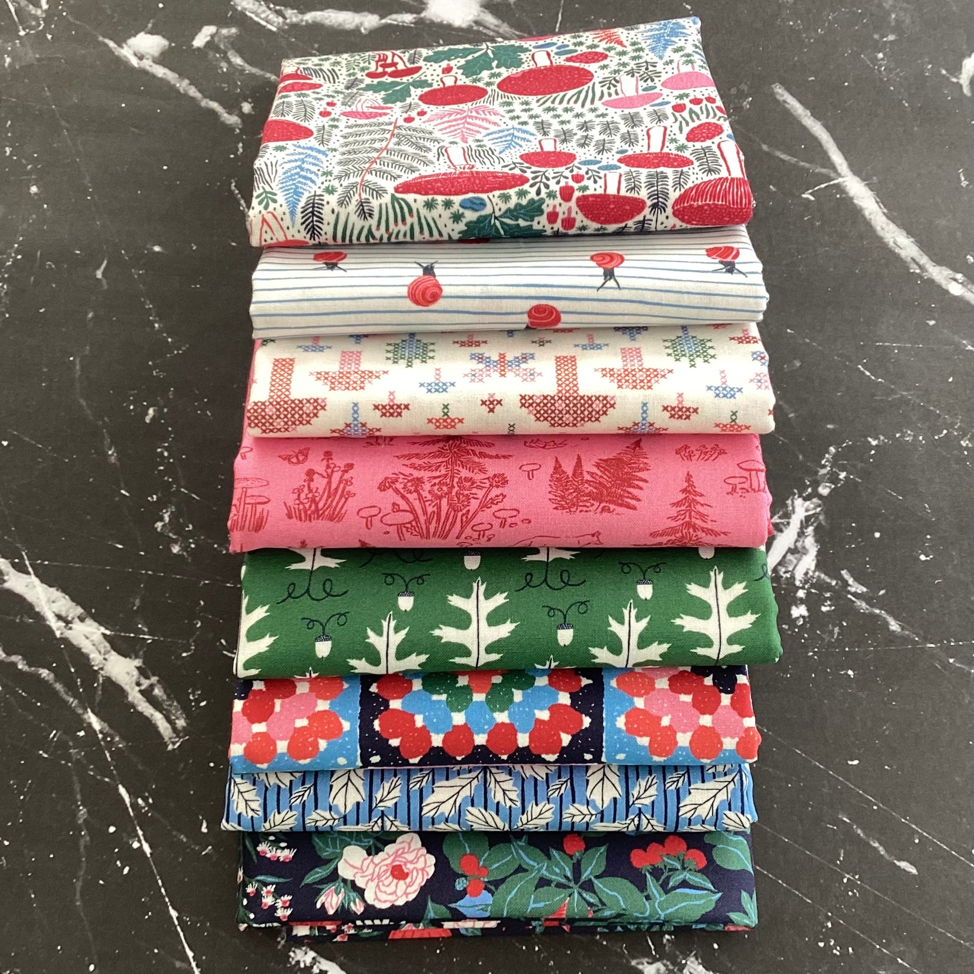 Autumn Walk by Emily Taylor : Downstream Quilt Kit