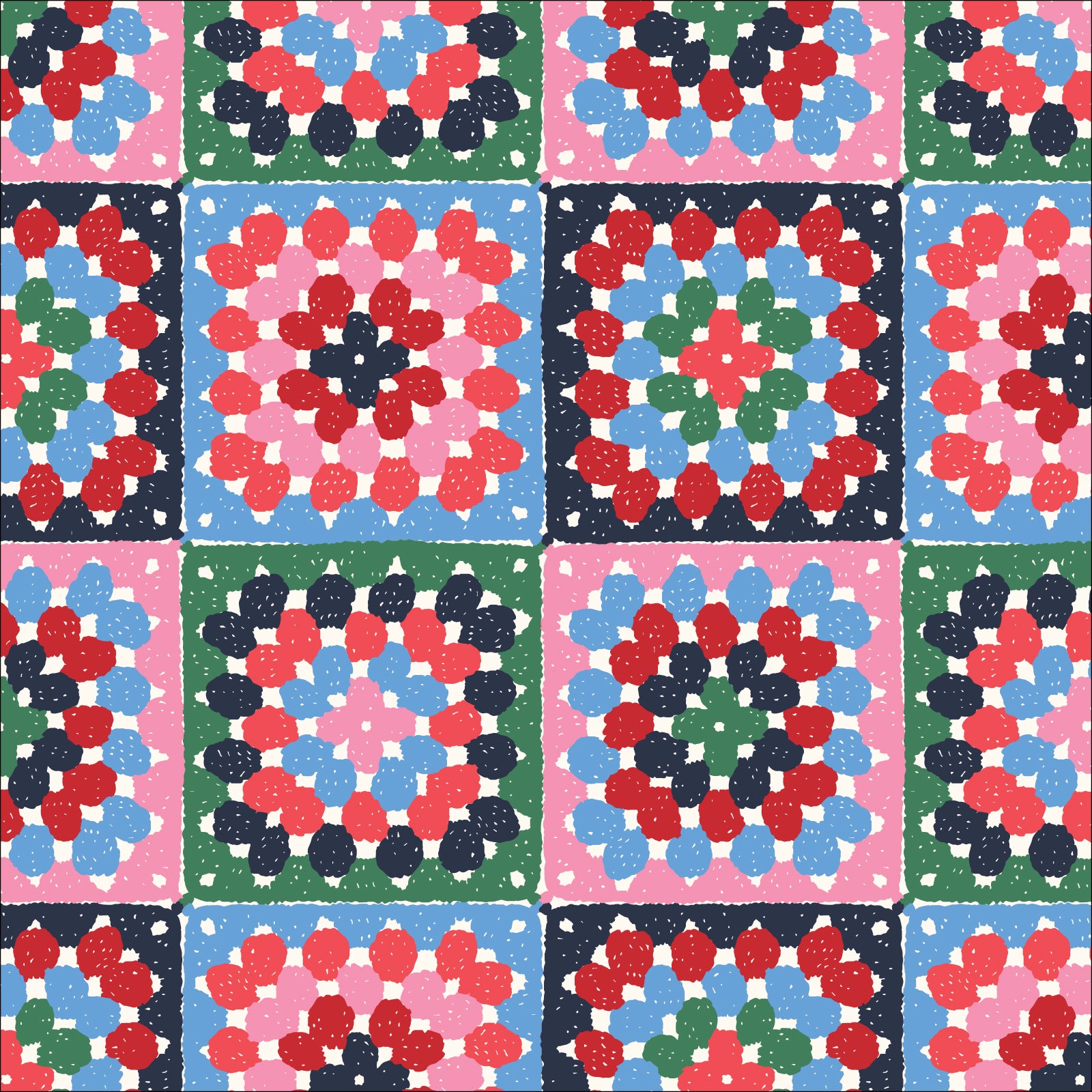 Autumn Walk by Emily Taylor: Granny Squares 227626