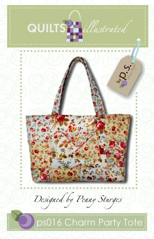 Charm Party Tote Pattern by Quilts Illustrated
