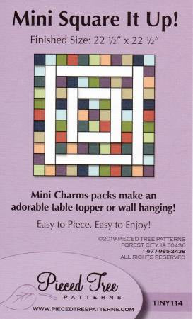 Mini Square It Up Pattern by Pieced Tree Patterns