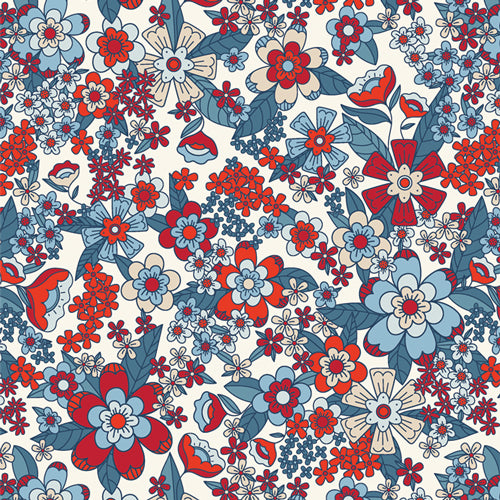 Bloomin' Americana by AGF Studio : Stay Groovy Brave BAM-47106