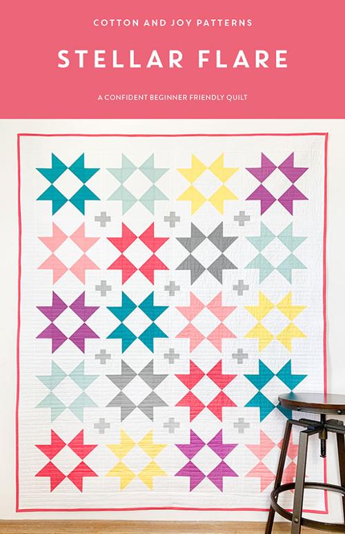 Stellar Flare Quilt Pattern by Cotton and Joy