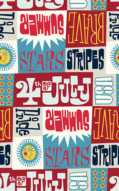 BBQ Block Party by Austin Chapman : Flat Fat Stack 8 PC 120FQBBQ1