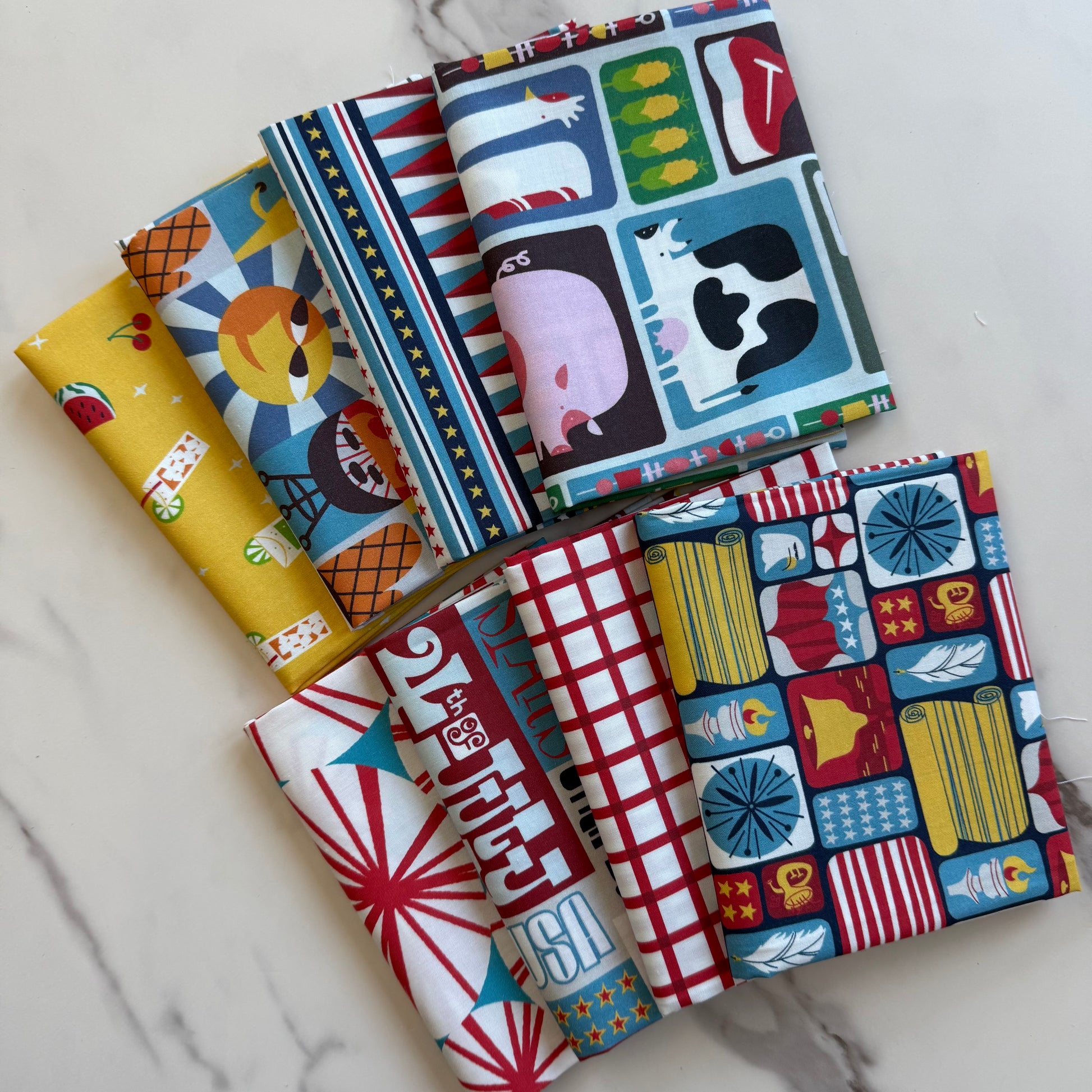 BBQ Block Party by Austin Chapman : Flat Fat Stack 8 PC 120FQBBQ1