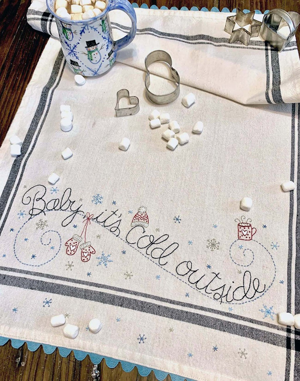 Baby Its Cold Outside Dishtowel Kit # BR250K - Special Order