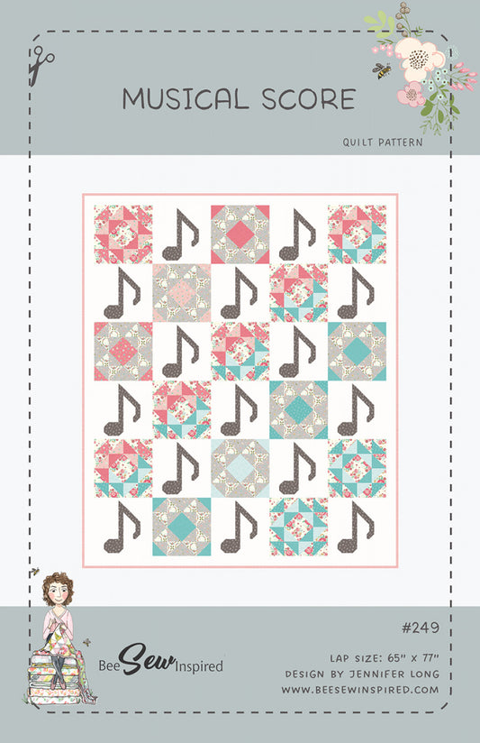 Music Score Quilt Pattern # BSI249 - Special Order