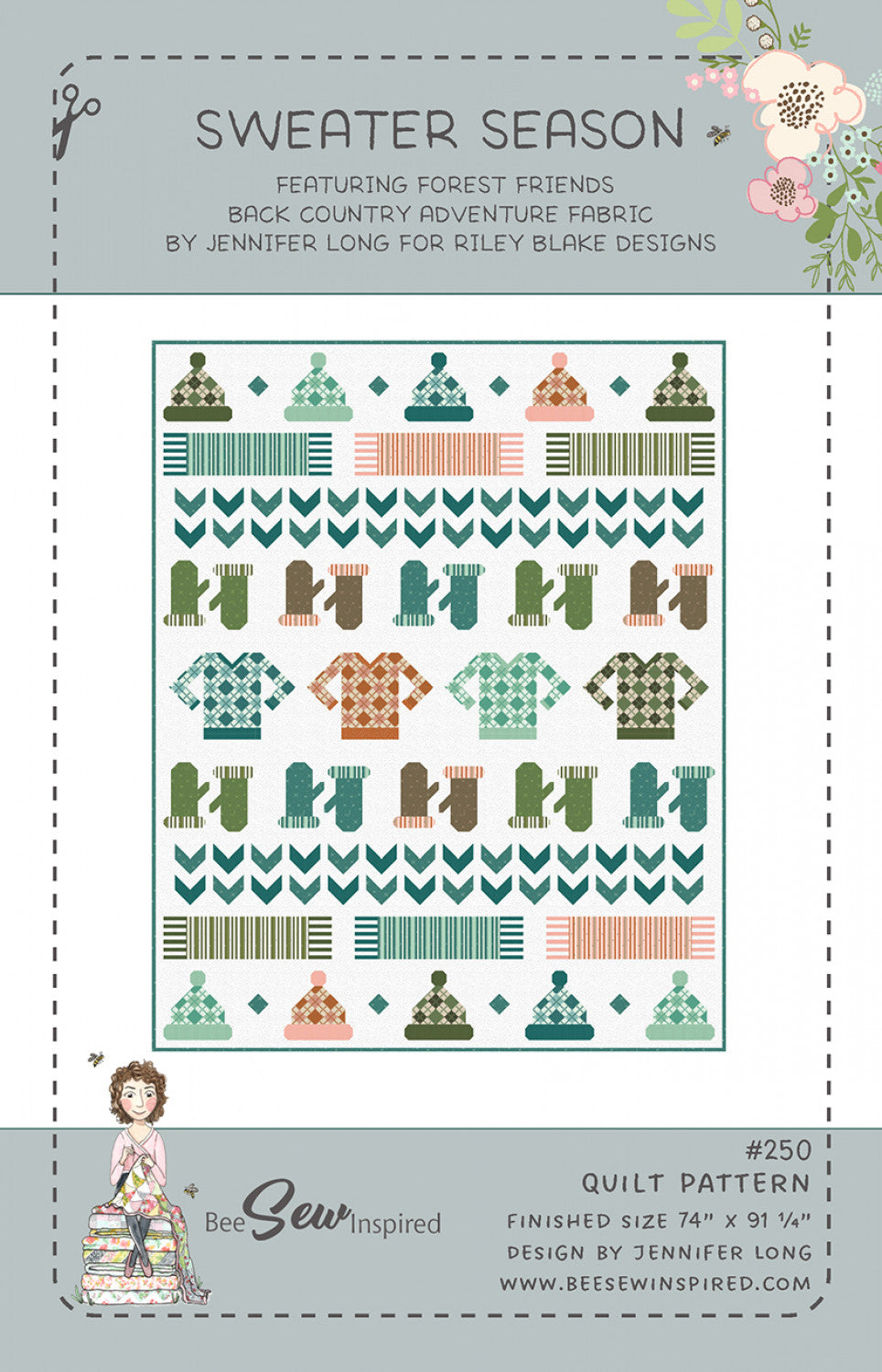 Sweater Season Quilt Pattern # BSI250 - Special Order