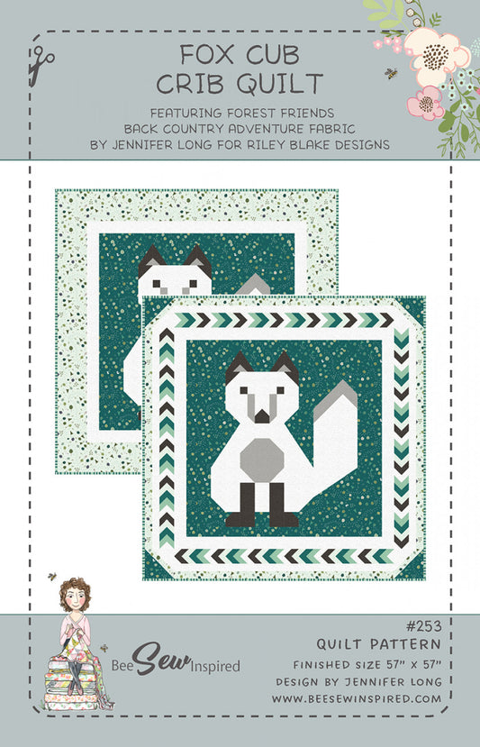 Fox Club Crib Quilt Pattern # BSI253 - Special Order