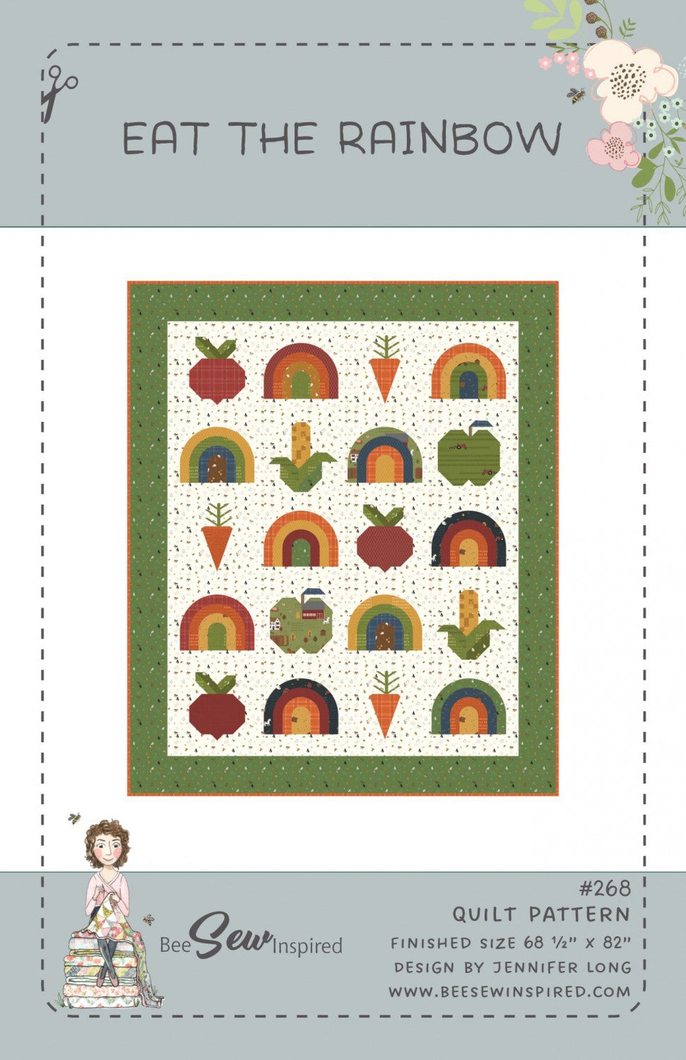 Eat The Rainbow Quilt Pattern # BSI268 - Special Order