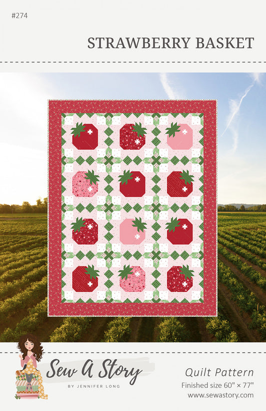 Strawberry Basket Quilt Pattern # BSI274 - Special Order