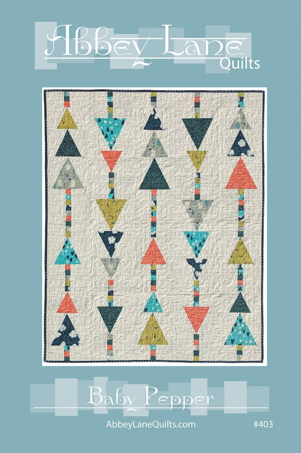 Baby Pepper Applique Quilt Pattern by Abbey Lane Quilts - Special Order