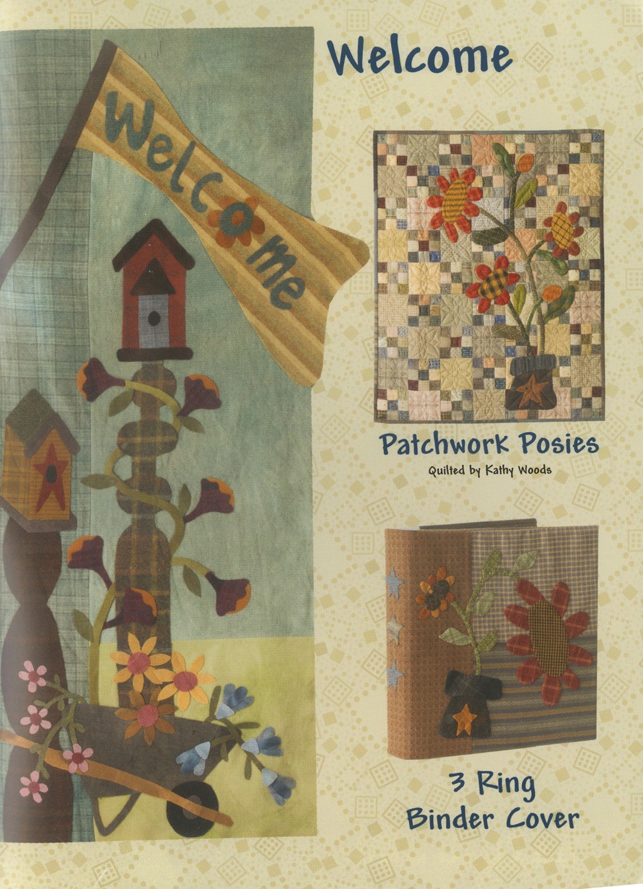 Back Porch Quilts Applique Project Book by Janet Nisbit - Special Order