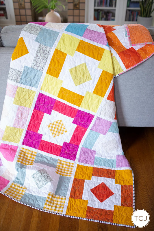 Backyard Party Quilt Pattern by Then Came June