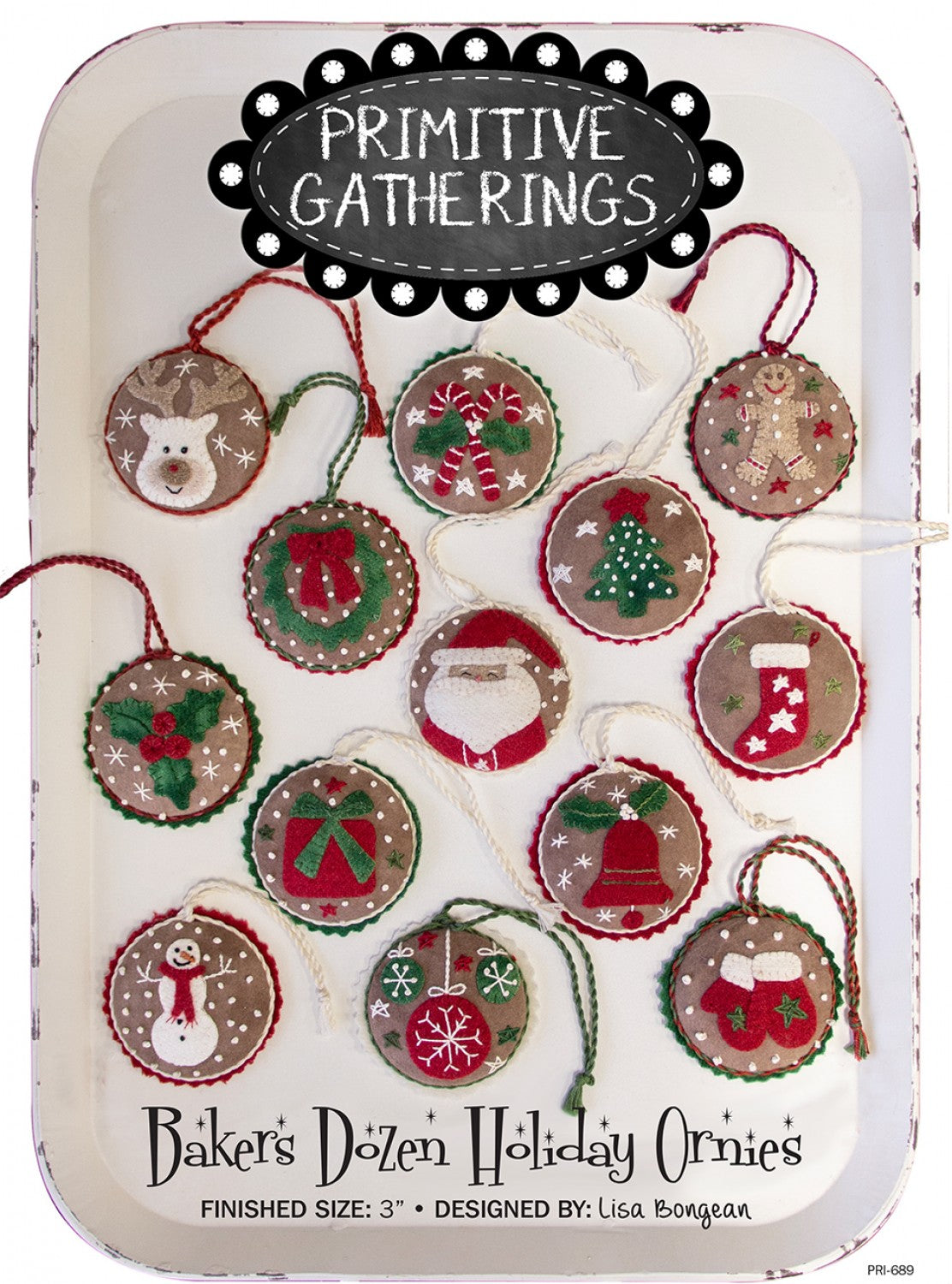 Bakers Dozen Holiday Ornies # PRI-689- Special Order