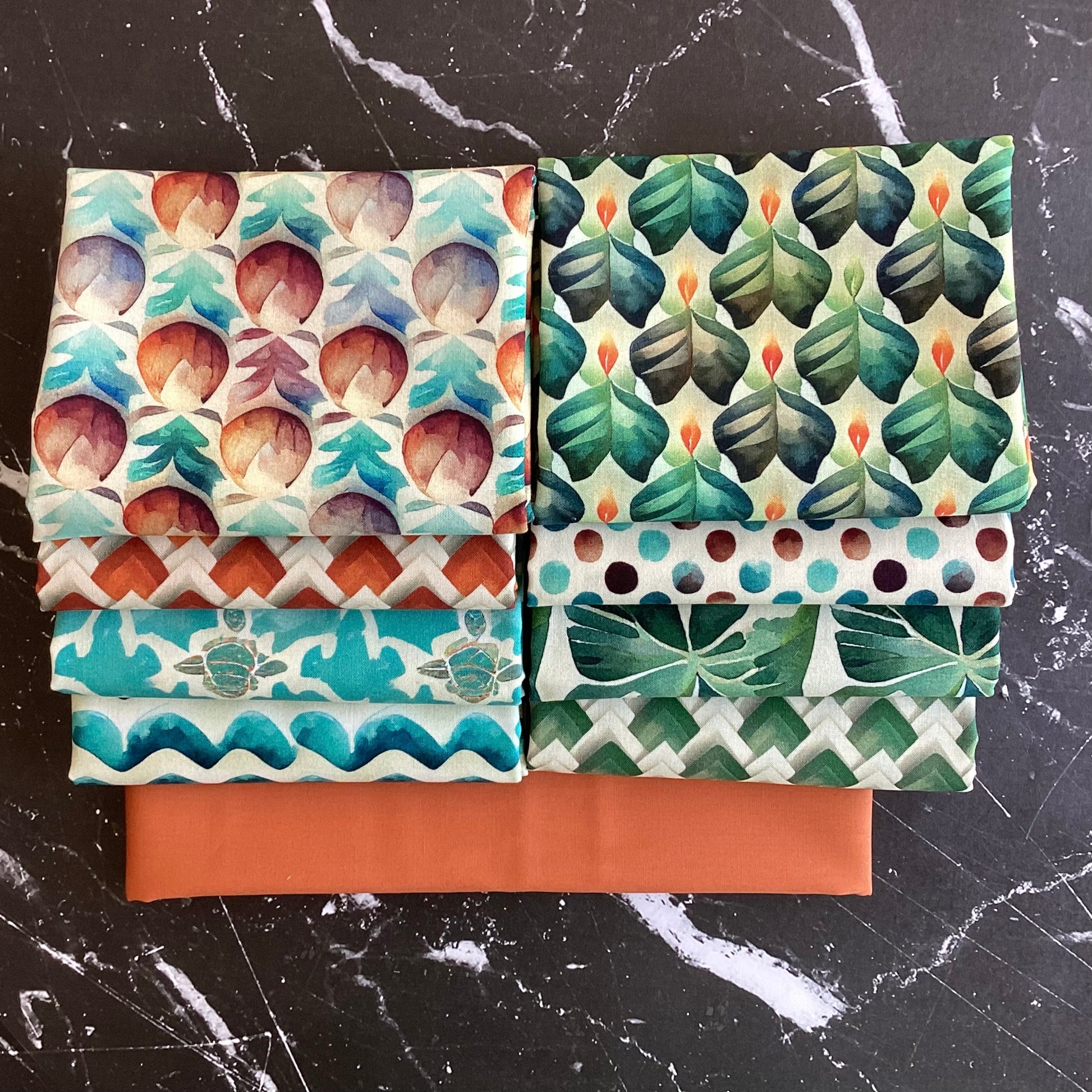 Bali Dreams by Penn Gray Design : Downstream Quilt Kit