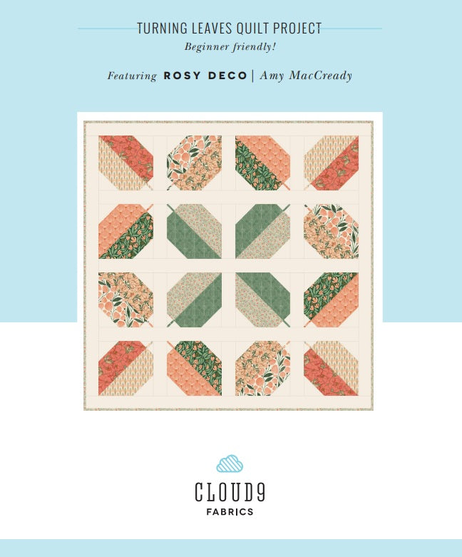 Bali Dreams by Penn Gray Design : Turning Leaves Quilt Kit