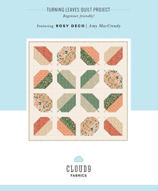 Bali Dreams by Penn Gray Design : Turning Leaves Quilt Kit