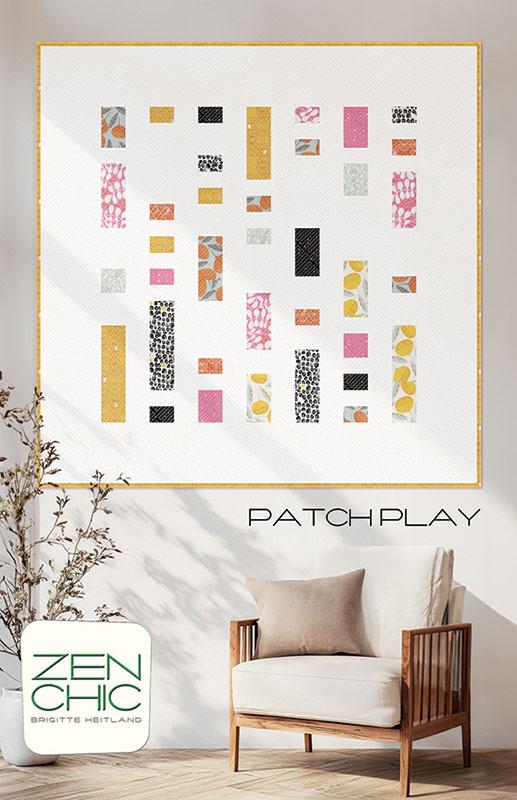 Balisong by Zen Chic : Patch Play Quilt Pattern by Zen Chic (Estimated Arrival December 2025)