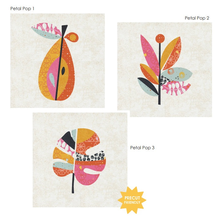 Balisong by Zen Chic : Petal Pop Applique Project Kit (Estimated Arrival December 2025)