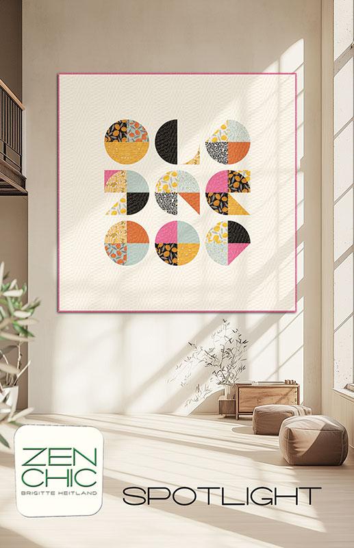 Balisong by Zen Chic : Spotlight Quilt Pattern by Zen Chic (Estimated Arrival December 2025)