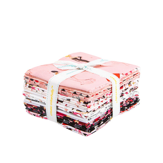 Barbie™ Vintage : 15 Piece Fat Quarter Bundle