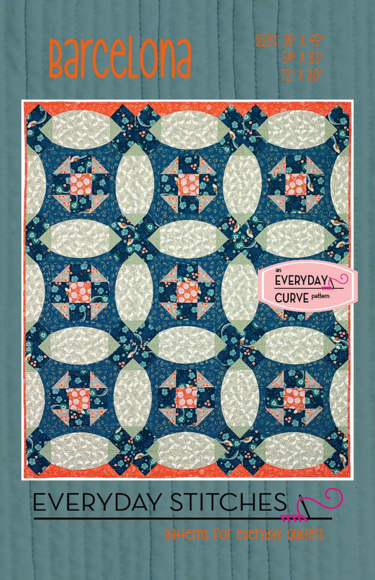 Barcelona Quilt Pattern by Everyday Stitches
