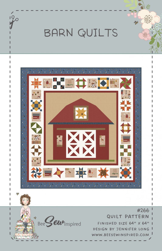 Barn Quilts Quilt Pattern by Bee Sew Inspired