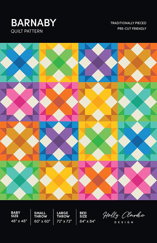 Barnaby Quilt Pattern by Holly Clarke Design