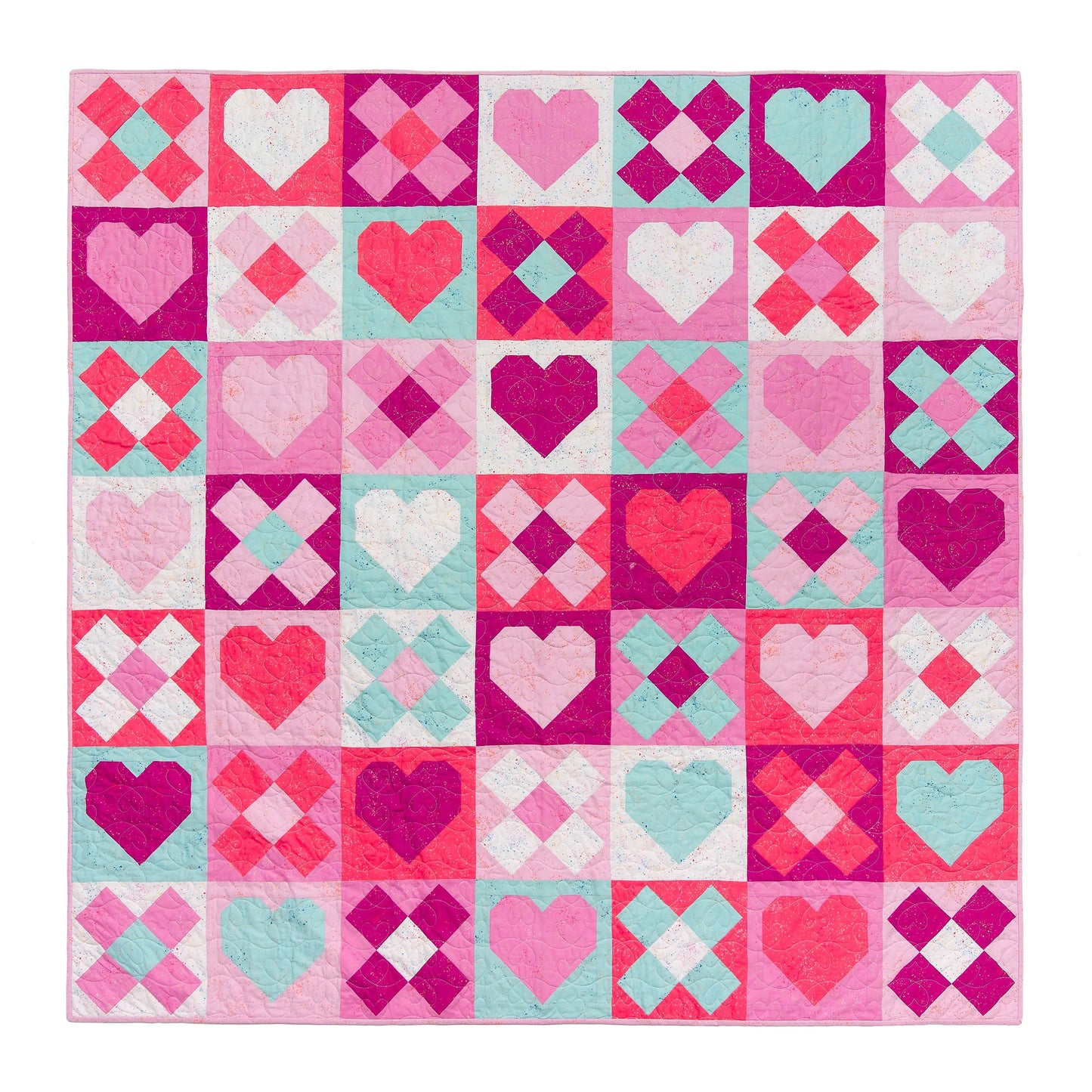 Be Mine Quilt Pattern by Pen + Paper Patterns