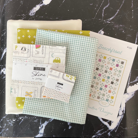 Beachfront Quilt Kit Featuring Shine by Sweetwater