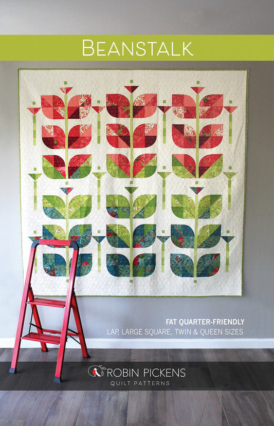 Beanstalk Quilt Pattern by Robin Pickens