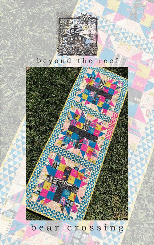 Bear Crossing Table Runner Pattern by Beyond the Reef