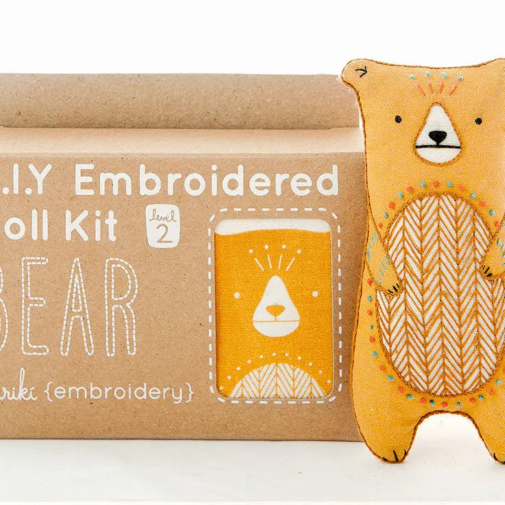 Bear Embroidery Kit