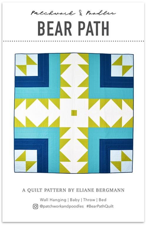 Bear Path Quilt Pattern by Patchwork and Poodles