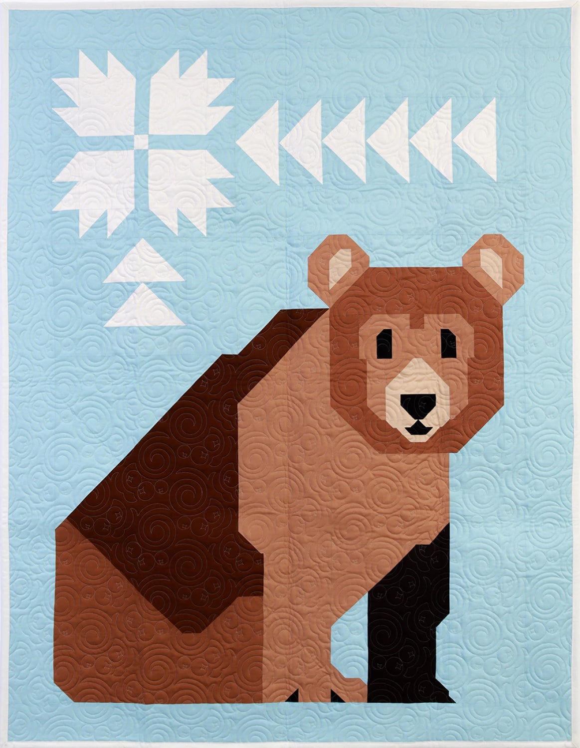 Bear-Wildered Quilt Pattern by Art East Quilting Co - Special Order