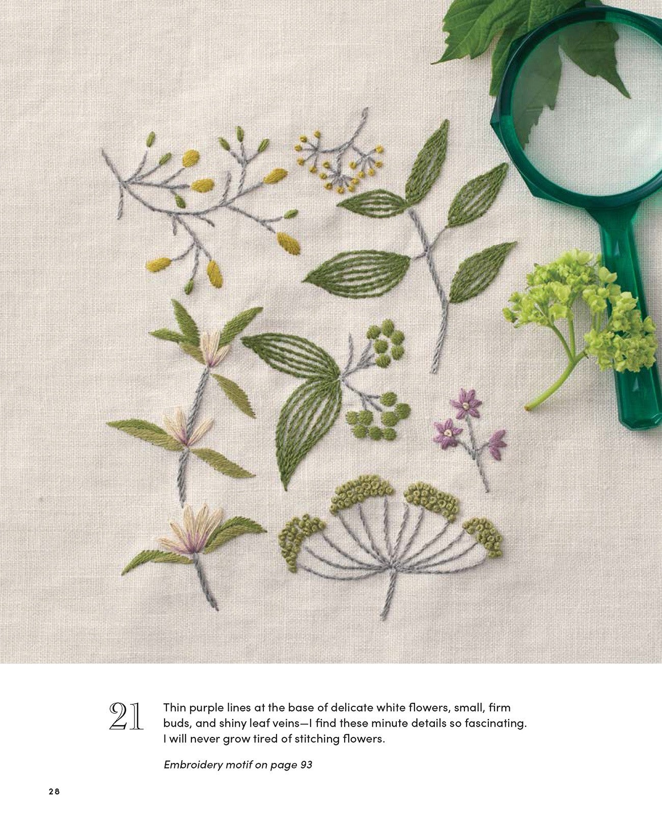Beautiful Botanical Embroidery by Alice Makabe