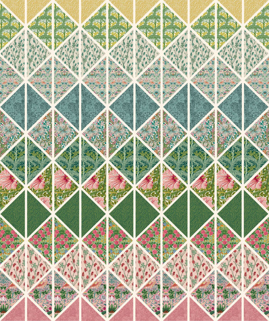 Bedford Park by Morris & Co. : Deltille Quilt Kit