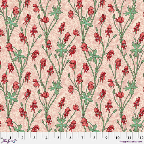 Bedford Park by Morris & Co. : Monkshood Fuchsia PWWM139.FUCHSIA