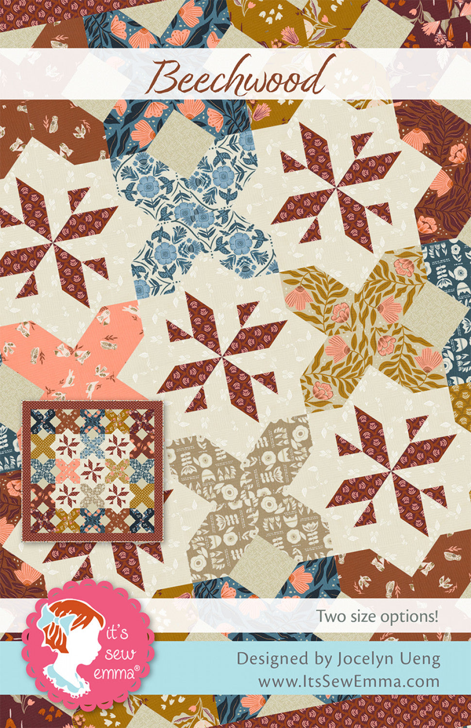 Beechwood Quilt Pattern by It’s Sew Emma